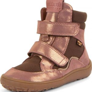 Dívčí zimní barefoot boty TEX WINTER TL Pink/Gold Froddo G3160247-8T - 36