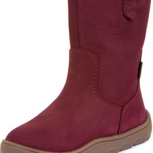 Dívčí zimní barefoot kozačky ZERU TEX BOOT Bordeaux G3160257-6 - 34