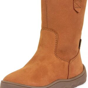 Dívčí zimní barefoot kozačky ZERU TEX BOOT Cognac G3160257 - 41