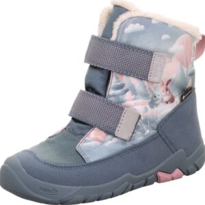 Dívčí zimní obuv Superfit barefit TRACE GTX Blue/Pink 1-006041-8010 - 35