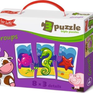 Far Far Land Puzzle trojice skupinky 8 obrázků