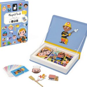 Janod Magnetická kniha Magnetibook Povolání