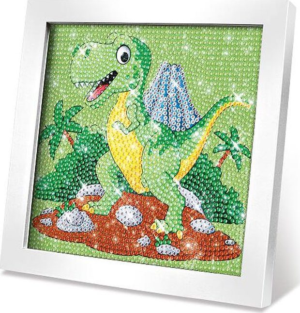 Kreativní set obraz s kamínky dino