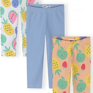 Legíny dívčí capri 3pack Minoti 30LEGGING102 - 98/104 | 3/4let