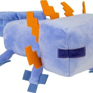 Minecraft plyš Axolotl modrý 28 cm