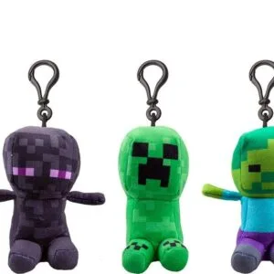 Minecraft plyš postavička s klipem 13 cm