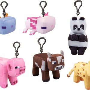Minecraft plyš zvířátko s klipem 13 cm
