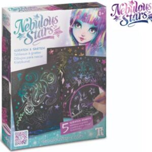 Nebulous Stars Seškrabávací set 5 destiček