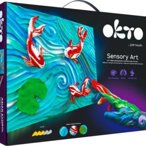 OKTO SENSORY ART výtvarná sada ”Kapři koi” 30x40 cm
