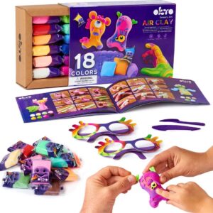 OKTO Samoschnoucí modelovací hmota set 18 barev