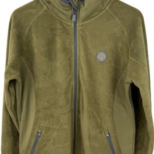 Outdoorová fleezová mikina na zip Pidilidi PD1171-14 Khaki - XL
