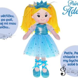 Panenka Princezna Adélka 35cm česky zpívající