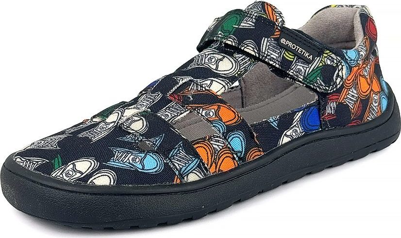 Papuče dětské barefoot Protetika OVE BLACK - 32