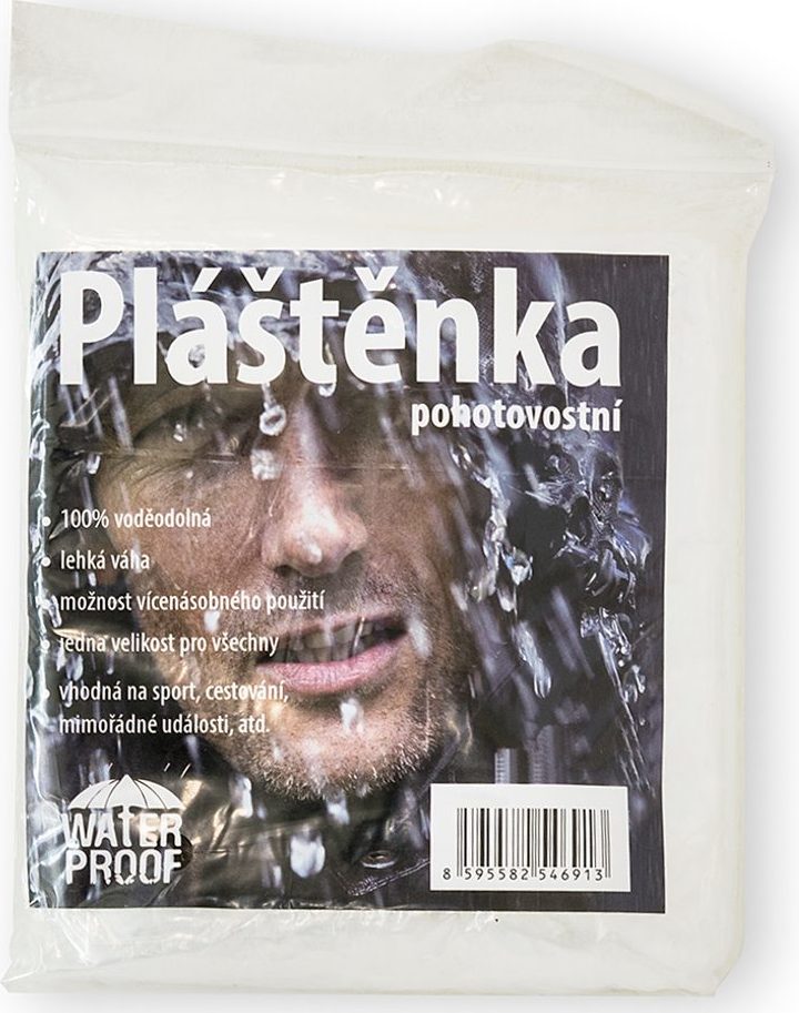Pláštěnka pohotovostní na festivaly a akce