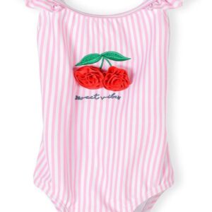 Plavky dívčí jednodílné Minoti 30SWIM107 růžová - 98/104 | 3/4let