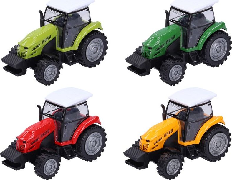 Traktor kovový 10
