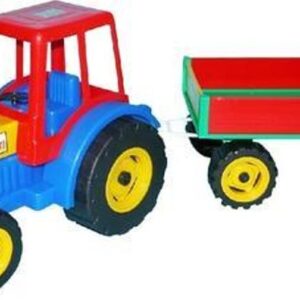 Traktor s vlečkou
