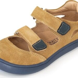 chlapecké sandály Barefoot TERY BROWN