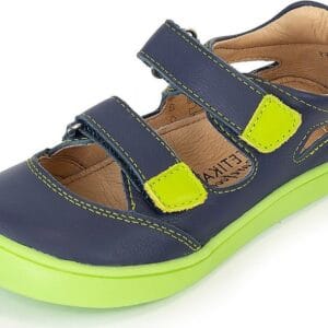 chlapecké sandály Barefoot TERY NAVY
