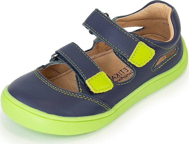 chlapecké sandály Barefoot TERY NAVY