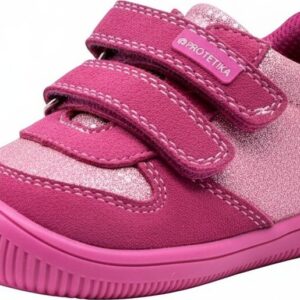 dívčí celoroční boty Barefoot MELANIA FUXIA