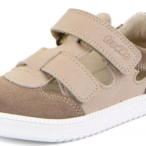 Chlapecké barefoot sandály LOOP SANDAL Taupe Froddo G3150292-3 - 35