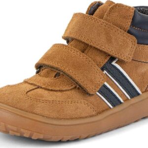 Chlapecké celoroční kotníkové barefoot boty F-MOTION TEX COGNAC Froddo G3110285-18 - 37