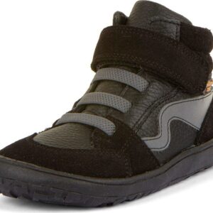 Chlapecké celoroční kotníkové barefoot boty TEX GO BLACK Froddo G3110265-15 - 34