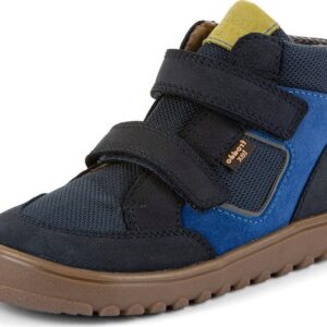 Chlapecké celoroční kotníkové barefoot boty UP HILL TEX DARK BLUE Froddo G3110281 - 35