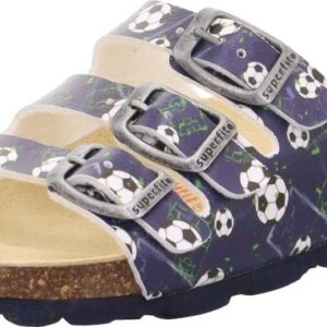 Chlapecké korkové pantofle FOOTBAD Blue/Multicolored Superfit 1-800113-8090 - 37