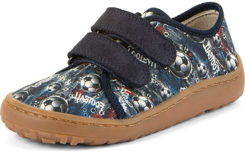 Chlapecké plátěné barefoot tenisky CANVAS BLUE+ Froddo G1700440-29 - 35