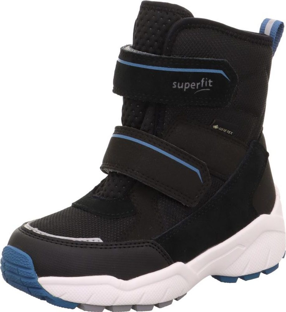 Chlapecké sněhule CULUSUK 2.0 Black/Blue Gore-Tex
