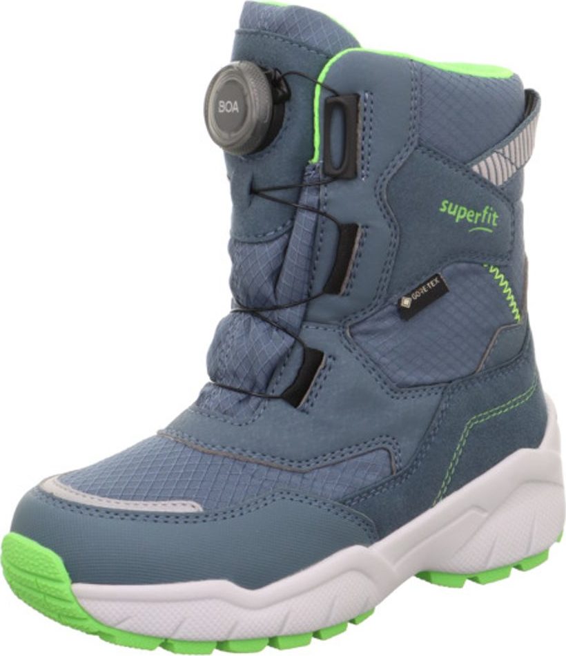Chlapecké sněhule CULUSUK 2.0 Bleu/Light Green Gore-Tex