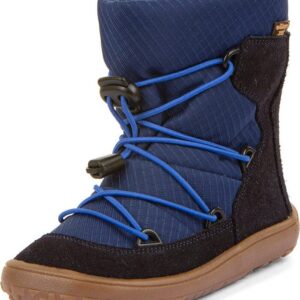 Chlapecké zimní barefoot boty TEX TRACK WOOL Dark Blue Froddo G3160251 - 40