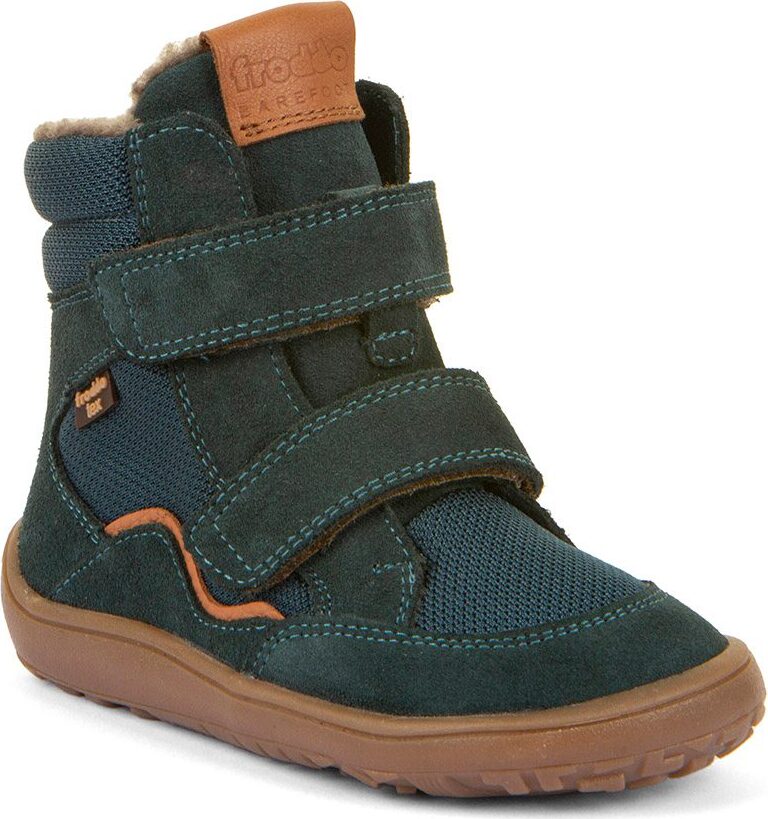 Chlapecké zimní barefoot boty TEX WINTER Petroleum Froddo G3160247-3 - 40