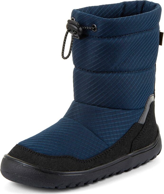 Chlapecké zimní barefoot boty UP SNOW TEX Black/Blue Froddo G3160263-1 - 42