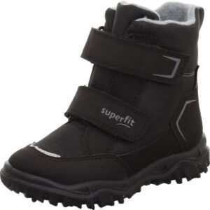 Chlapecké zimní boty HUSKY Black/Light Grey Superfit 1-006081-0000 - 42