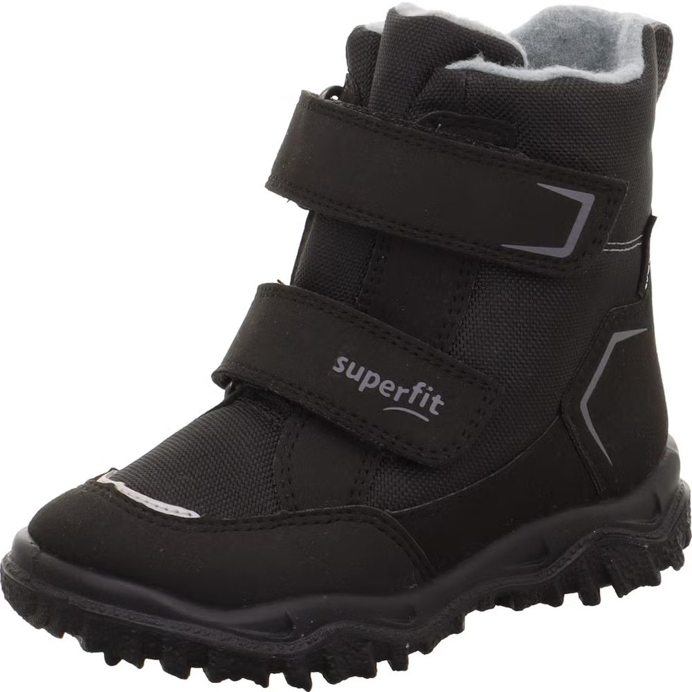 Chlapecké zimní boty HUSKY Black/Light Grey Superfit 1-006081-0000 - 42