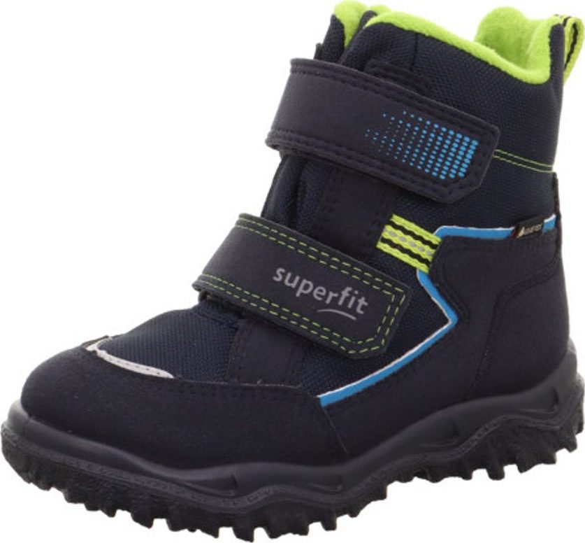 Chlapecké zimní boty HUSKY Blue/Light Green GTX Superfit 1-006082-8010 - 42