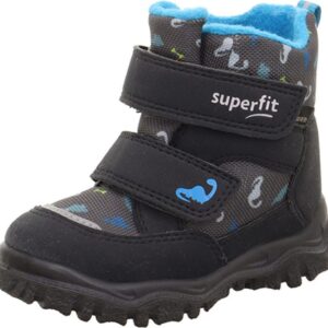 Chlapecké zimní boty HUSKY1 Gray/Light Blue Gore-Tex