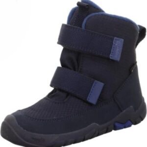 Chlapecké zimní boty barefit TRACE Blue Gore-Tex