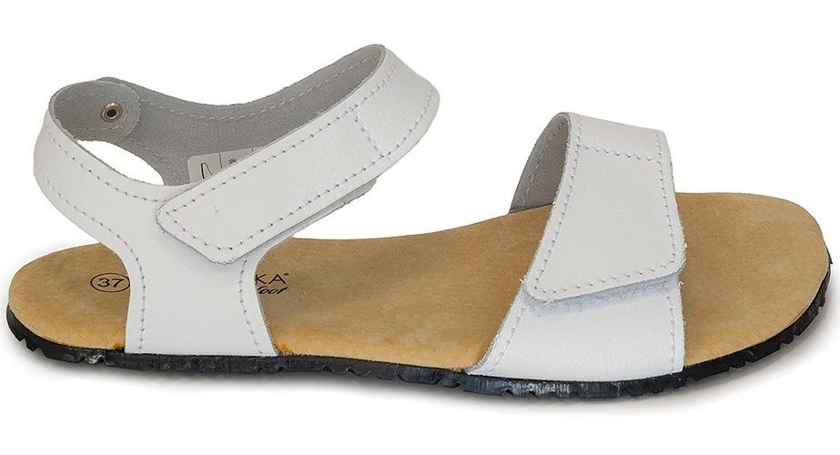 Dámské barefoot sandály Protetika T201 BELITA 10 bílé - 37