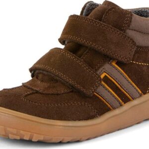Dětské celoroční kotníkové barefoot boty F-MOTION TEX DARK BROWN Froddo G3110285-3 - 35