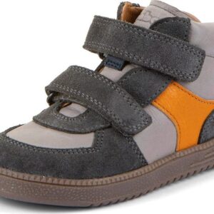 Dětské celoroční kožené kotníkové barefoot boty LOOP HIGH-TOPS GREY Froddo G2110157-3 - 35