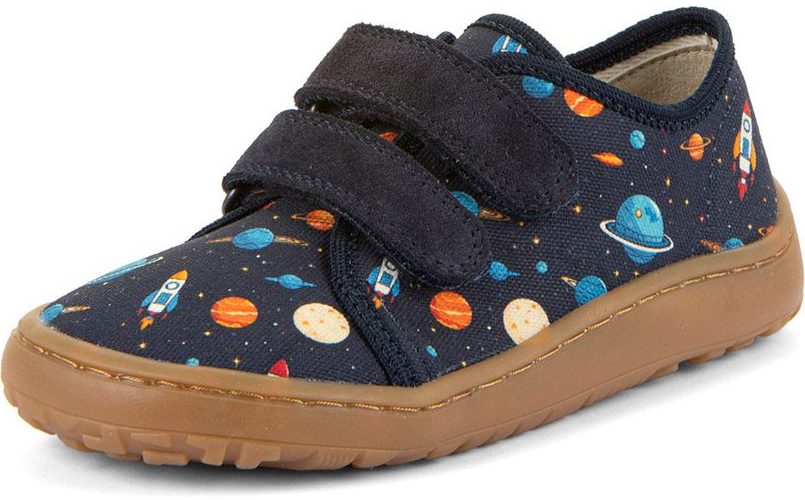Dětské plátěné barefoot tenisky CANVAS BLUE Froddo G1700440-28 - 32
