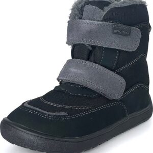 Dětské zimní barefoot boty PRO-tex Protetika - NUT BLACK - 35