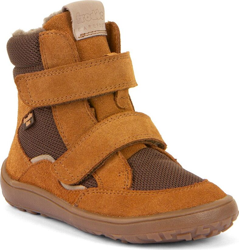 Dětské zimní barefoot boty TEX WINTER Cognac Froddo G3160247-4 - 40