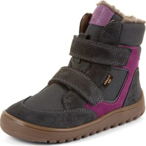 Dětské zimní barefoot boty UP HILL WOOL Dark Gray Froddo G3160262-13 - 37