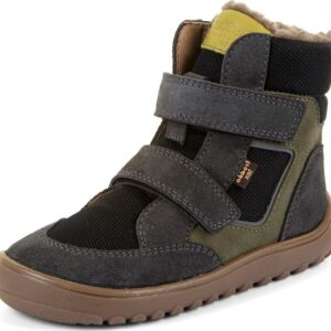 Dětské zimní barefoot boty UP HILL WOOL Gray/Black Froddo G3160262-3 - 37