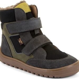Dětské zimní barefoot boty UP HILL WOOL Gray/Black Froddo G3160262-3 - 37
